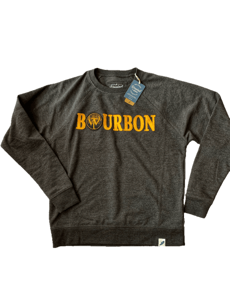 Bourbon Sweatshirt with Cloth Letters – Wilderness Trail Distillery