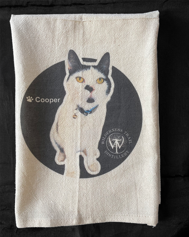 Cooper tea towel
