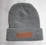 WTD Beanie with Leather Patch